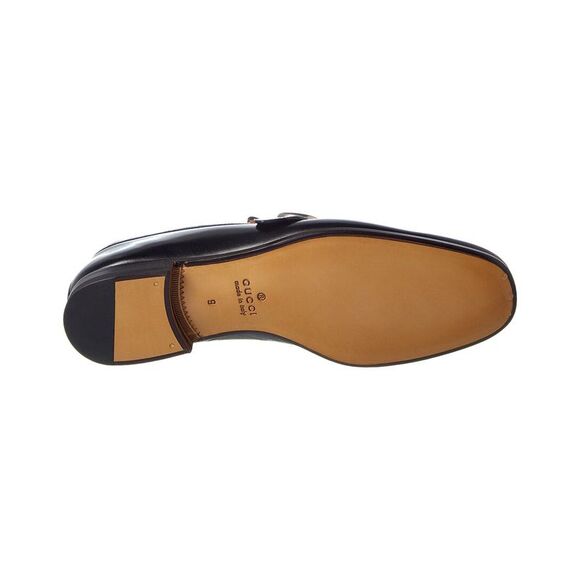 Gucci Gg Leather Loafer, Black - Picture 4 of 5